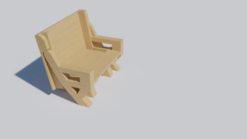 Folding Bench Table preview image